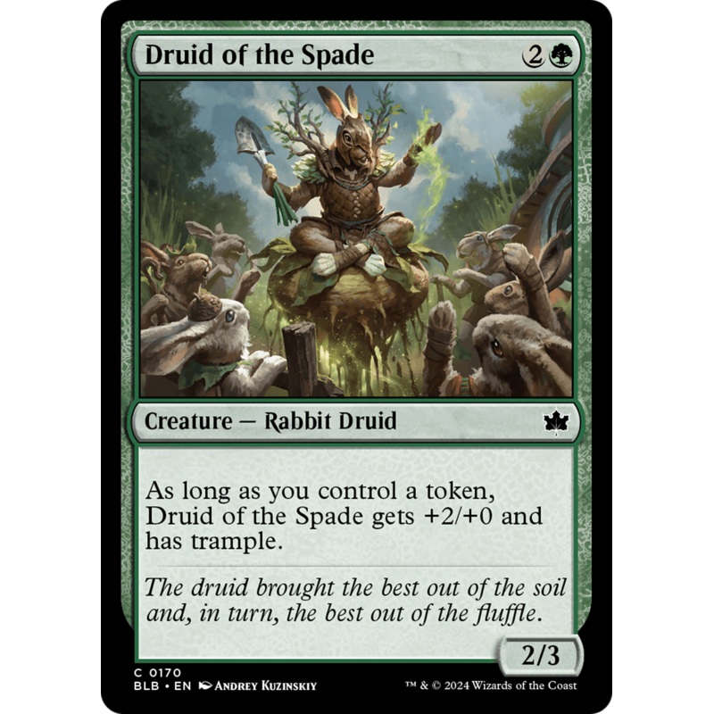 Druid of the Spade [Bloomburrow]