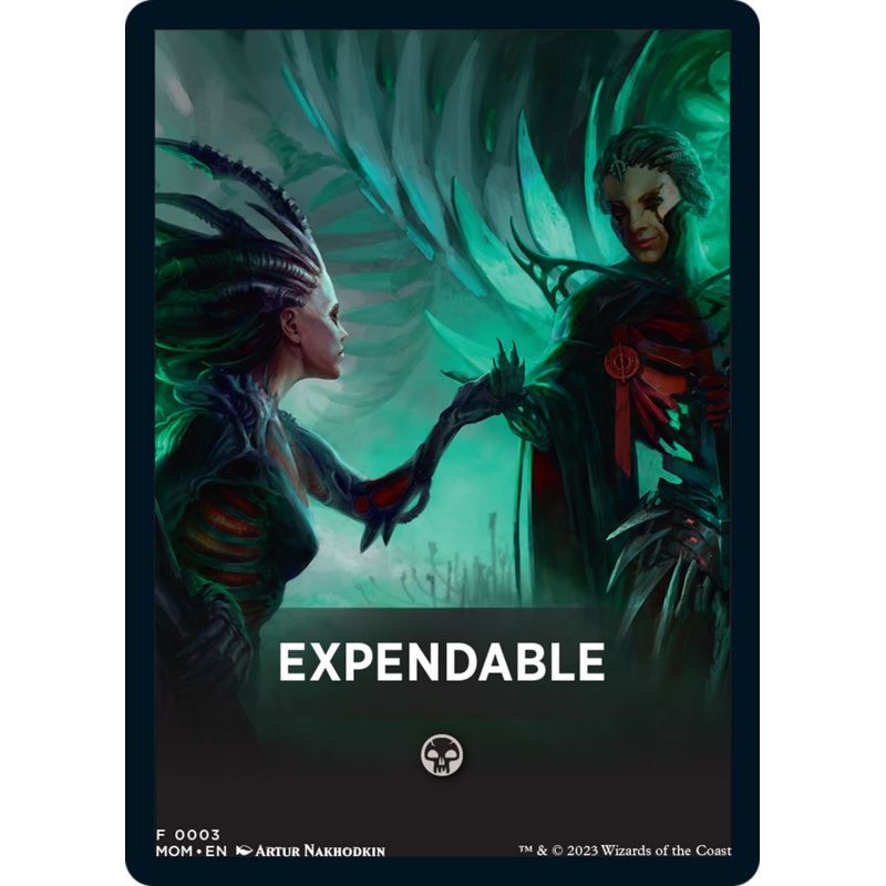 Expendable Theme Card [March of the Machine Tokens]