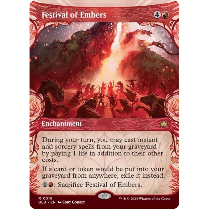 Festival of Embers (Showcase) [Bloomburrow]