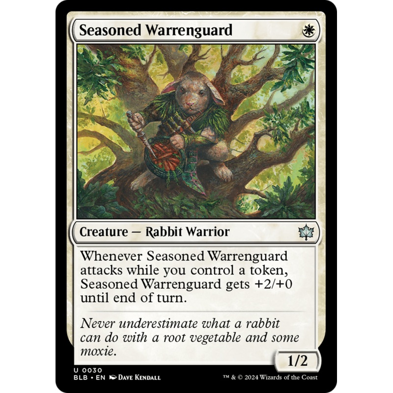 Seasoned Warrenguard [Bloomburrow]
