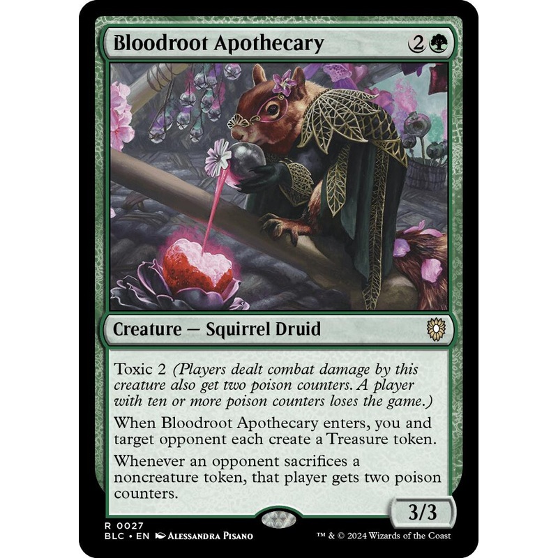 Bloodroot Apothecary [Bloomburrow Commander]