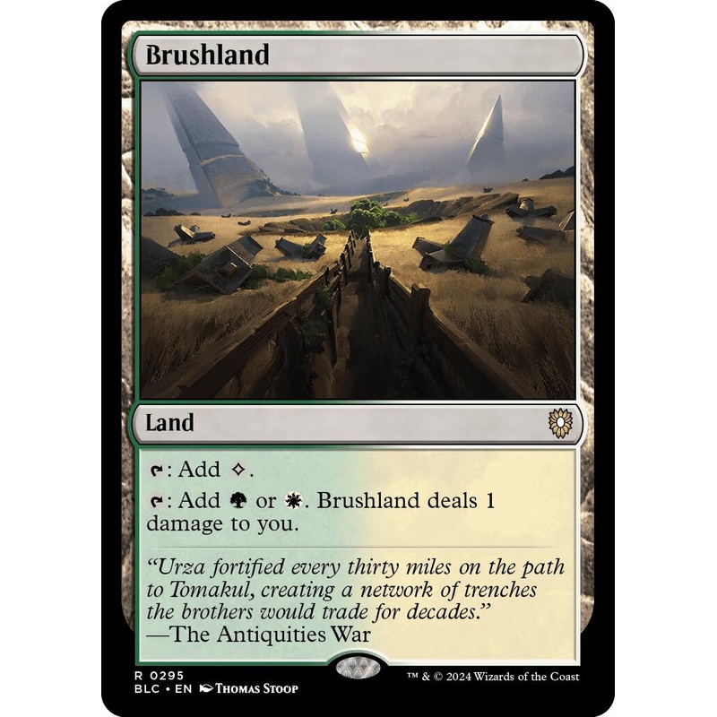 Brushland [Bloomburrow Commander]