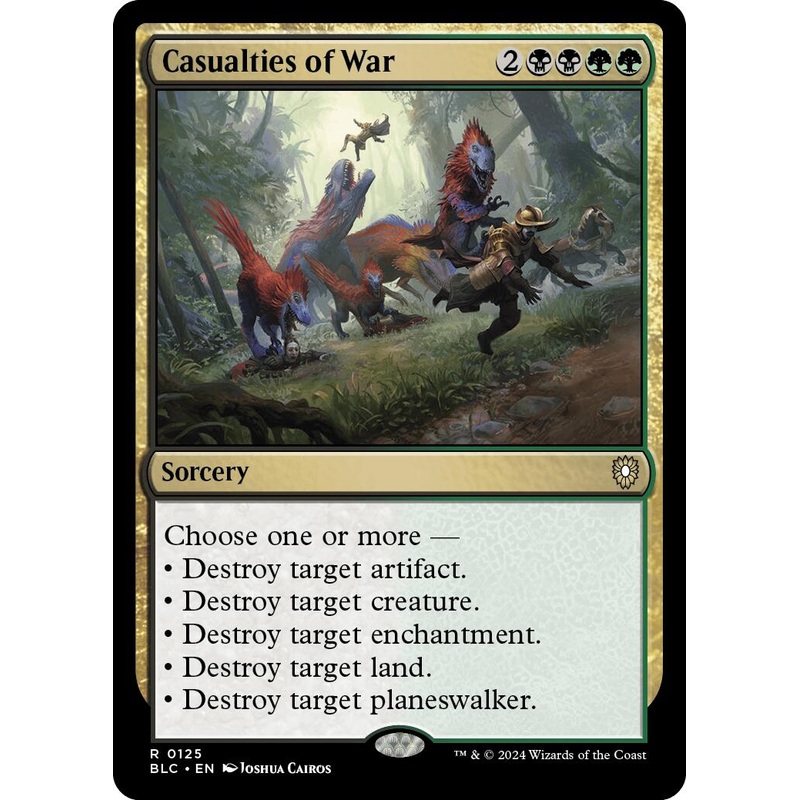 Casualties of War [Bloomburrow Commander]
