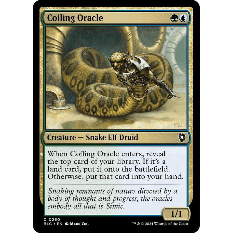 Coiling Oracle [Bloomburrow Commander]