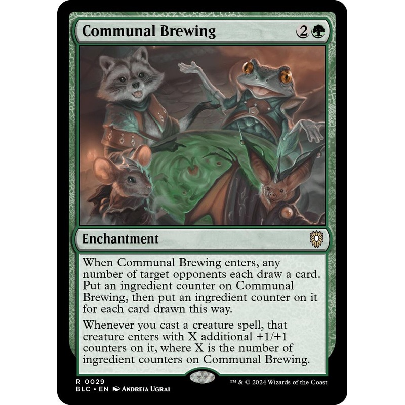 Communal Brewing [Bloomburrow Commander]