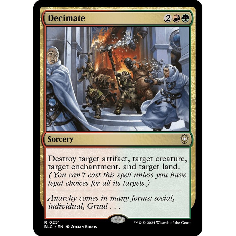Decimate [Bloomburrow Commander]