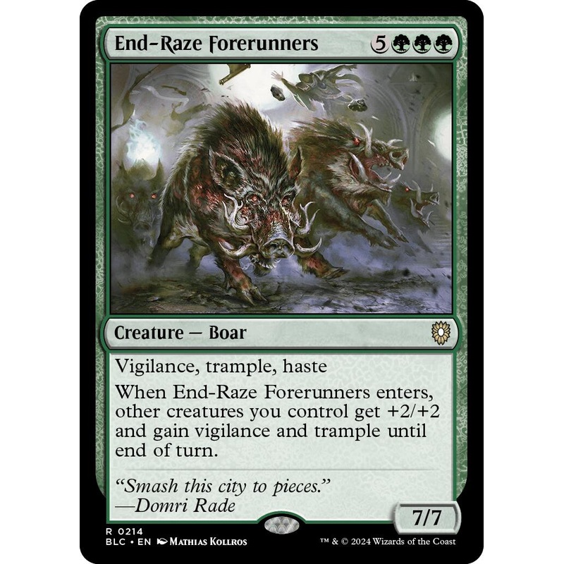 End-Raze Forerunners [Bloomburrow Commander]