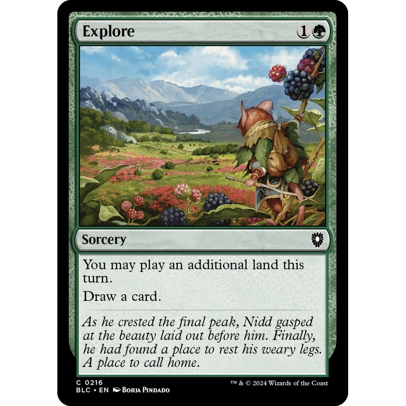 Explore [Bloomburrow Commander]