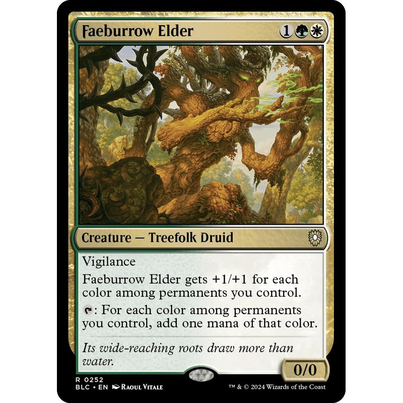 Faeburrow Elder [Bloomburrow Commander]