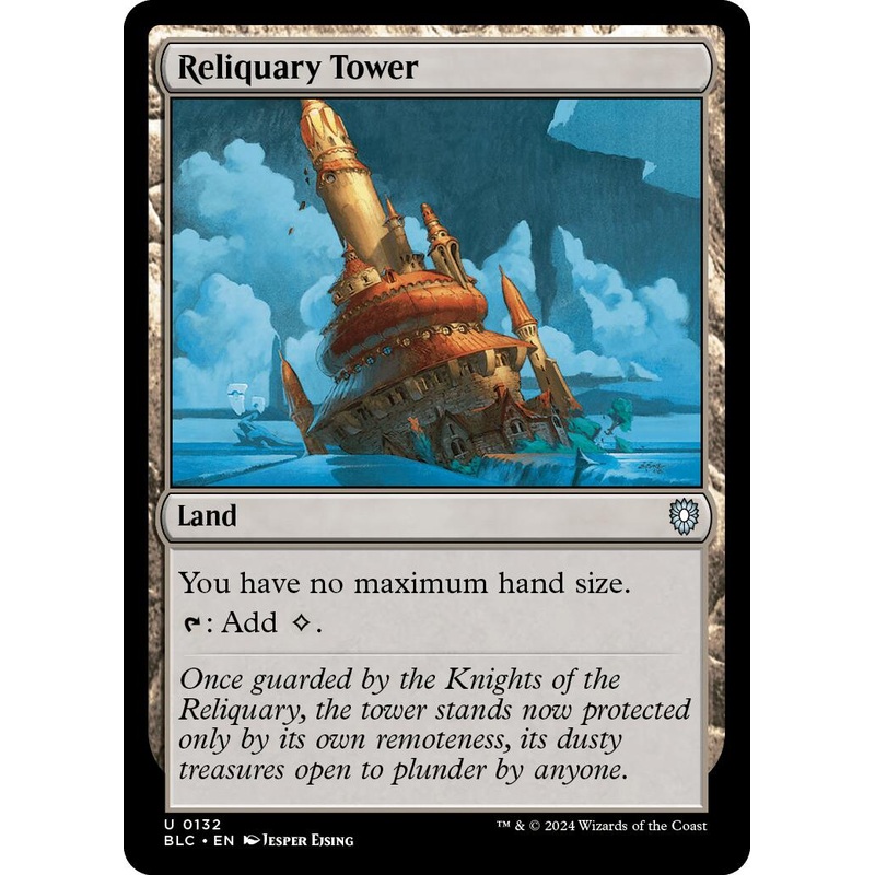 Reliquary Tower [Bloomburrow Commander]