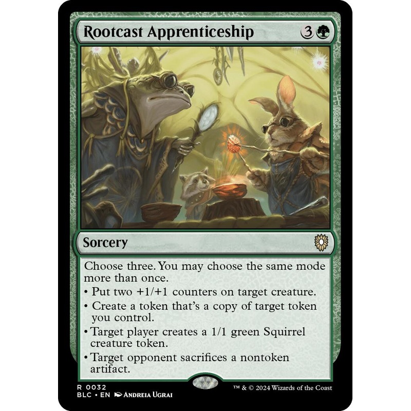 Rootcast Apprenticeship [Bloomburrow Commander]
