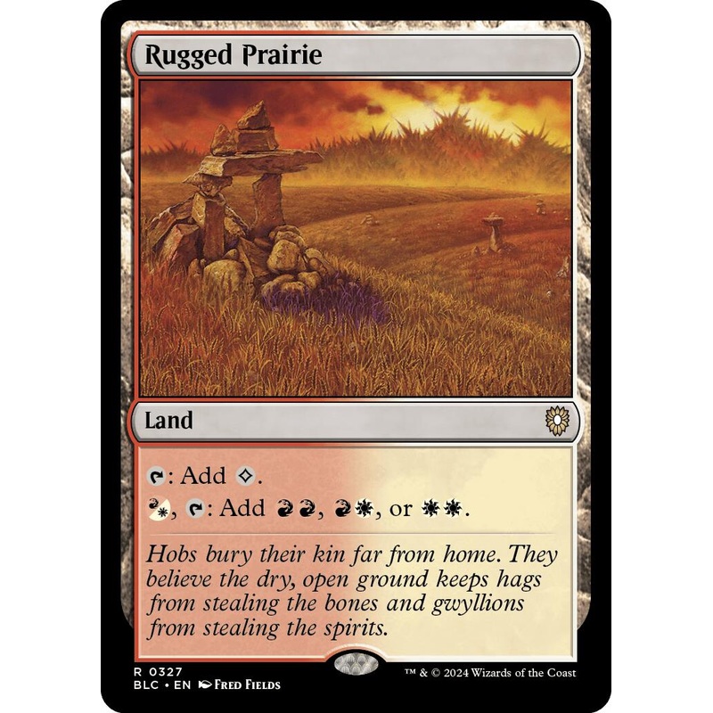 Rugged Prairie [Bloomburrow Commander]