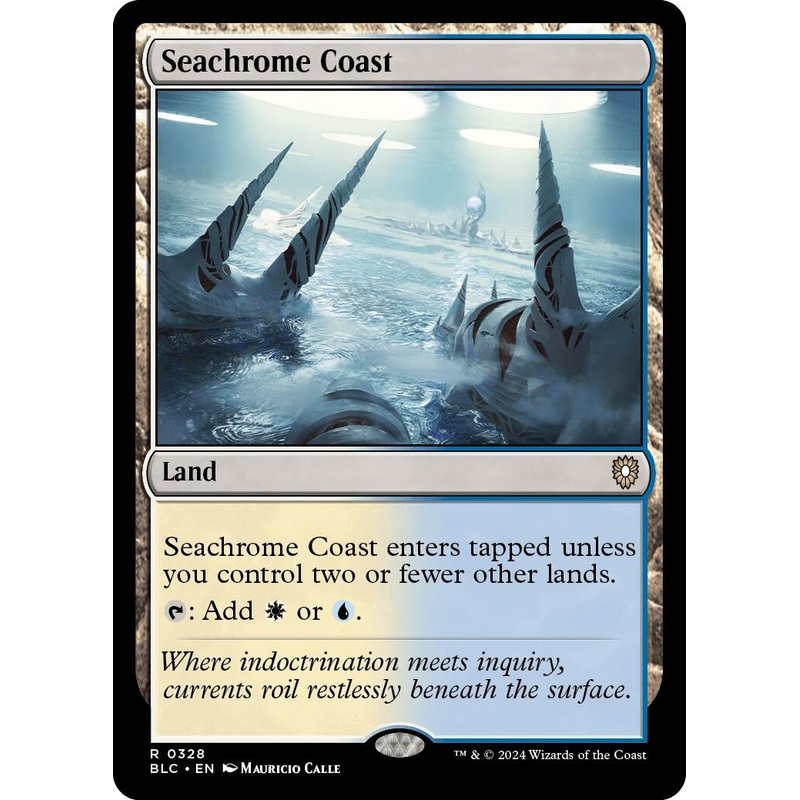 Seachrome Coast [Bloomburrow Commander]