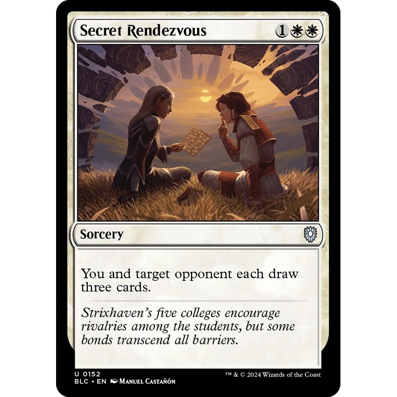 Secret Rendezvous [Bloomburrow Commander]