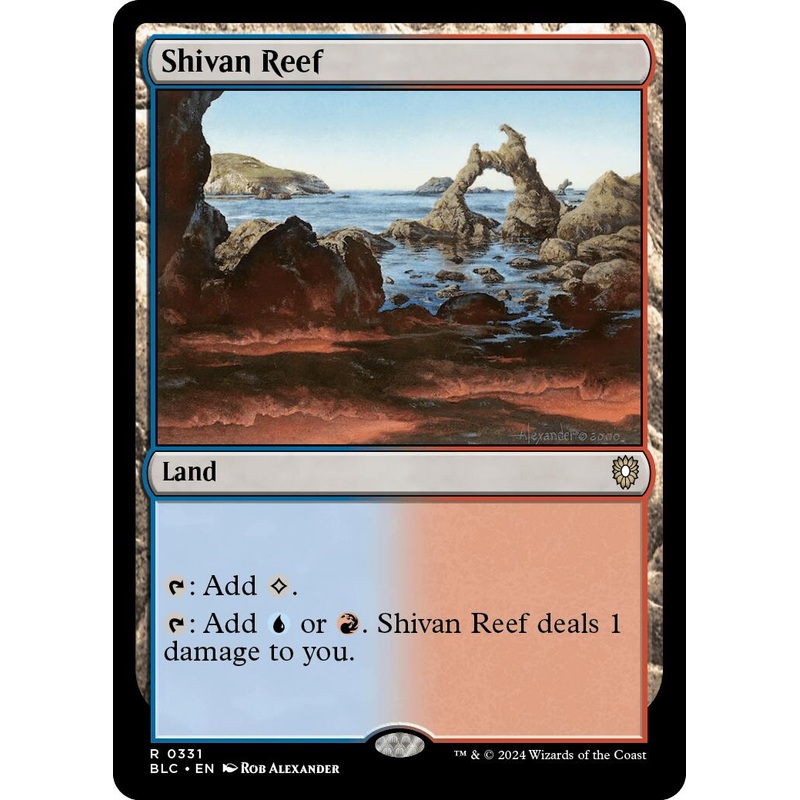 Shivan Reef [Bloomburrow Commander]