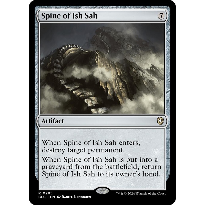 Spine of Ish Sah [Bloomburrow Commander]