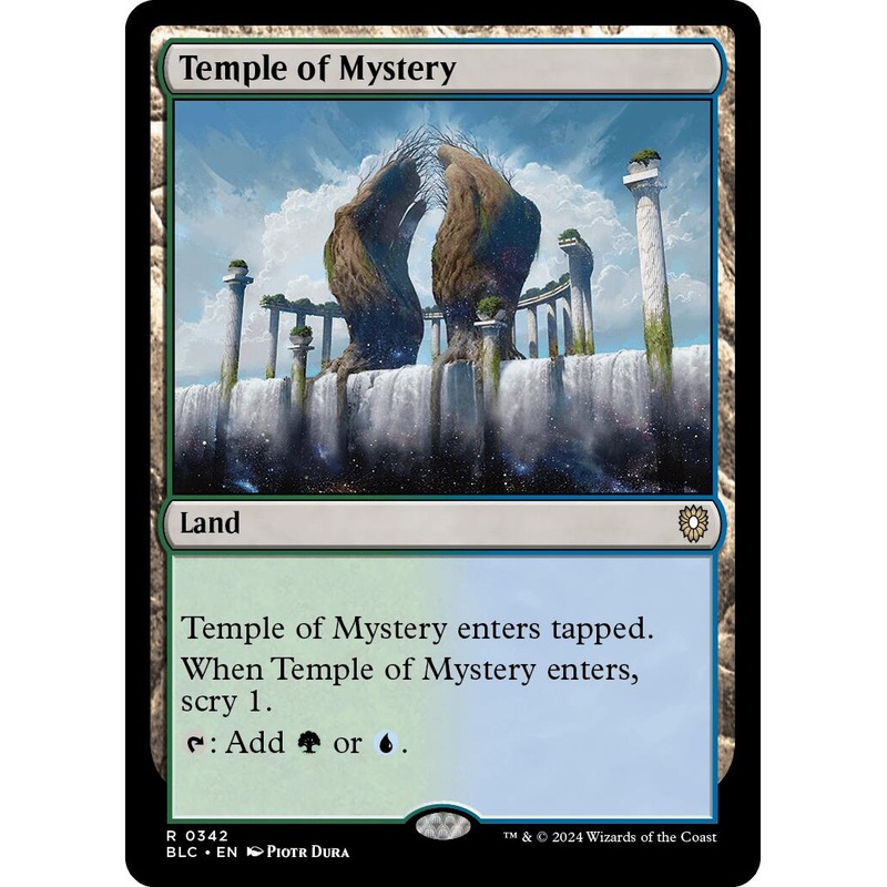Temple of Mystery [Bloomburrow Commander]
