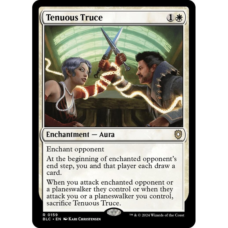 Tenuous Truce [Bloomburrow Commander]