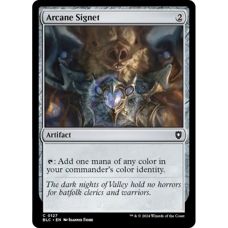 Arcane Signet [Bloomburrow Commander]