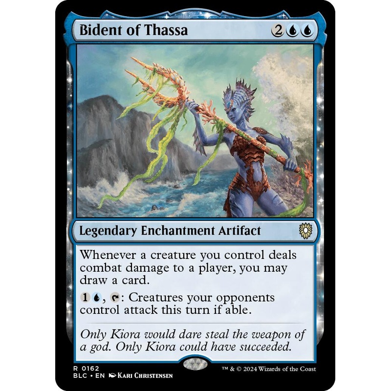 Bident of Thassa [Bloomburrow Commander]