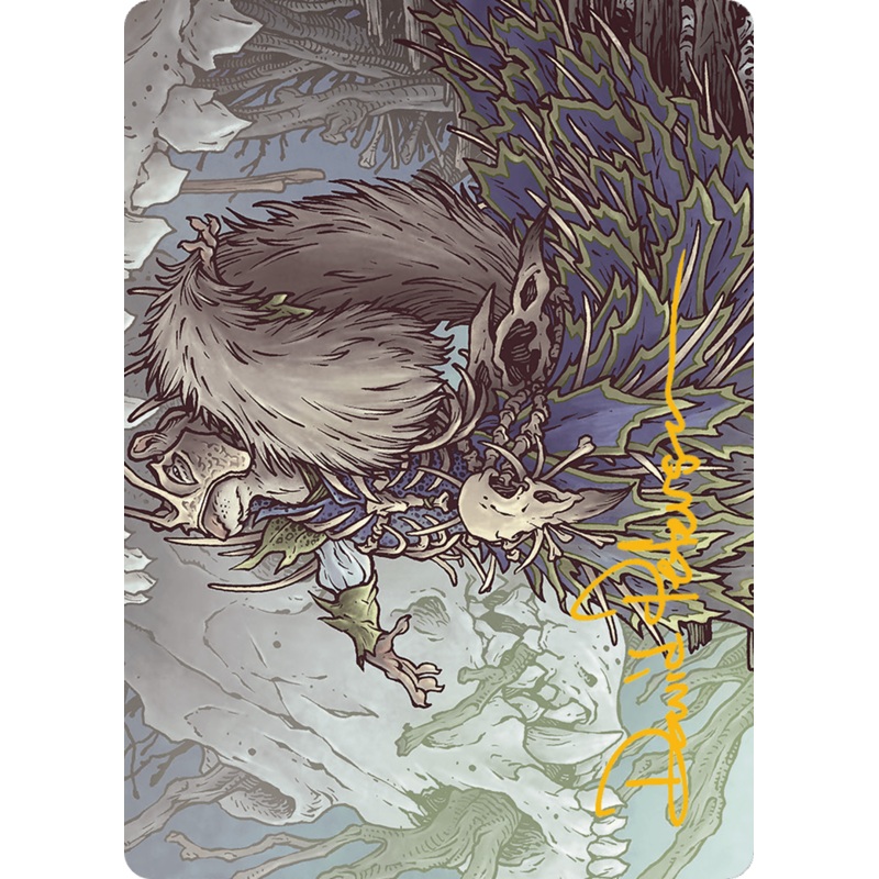 Camellia, the Seedmiser Art Card (Gold-Stamped Signature) [Bloomburrow Art Series]