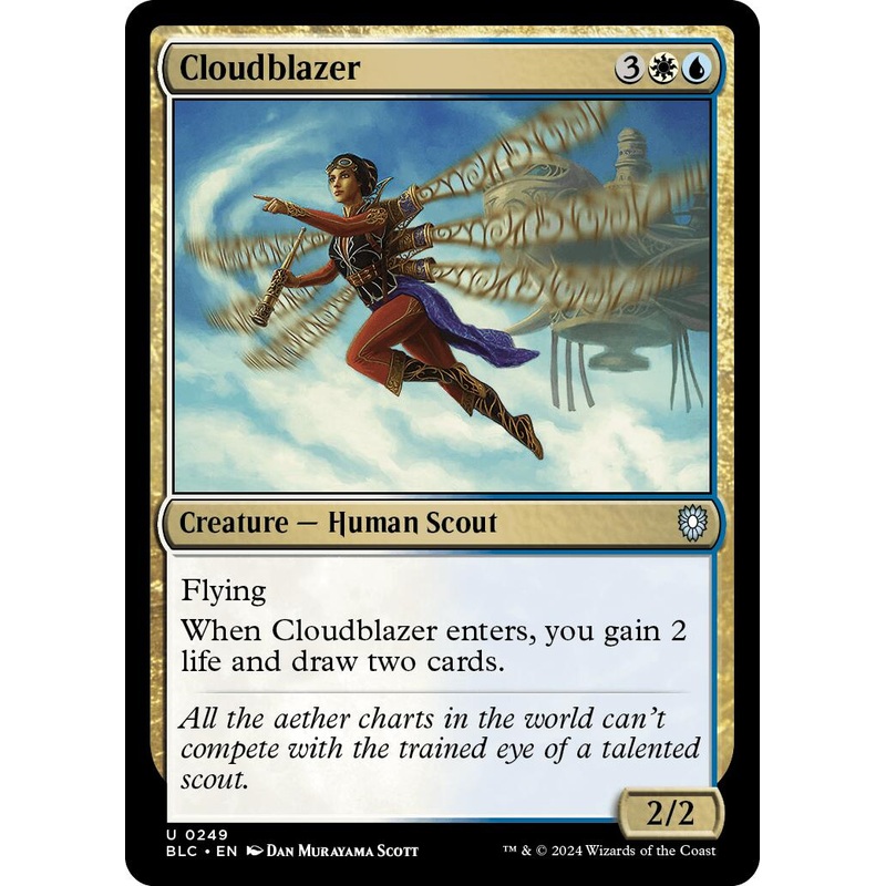 Cloudblazer [Bloomburrow Commander]