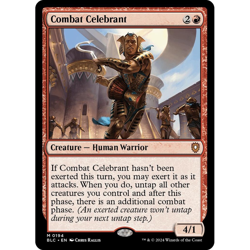 Combat Celebrant [Bloomburrow Commander]