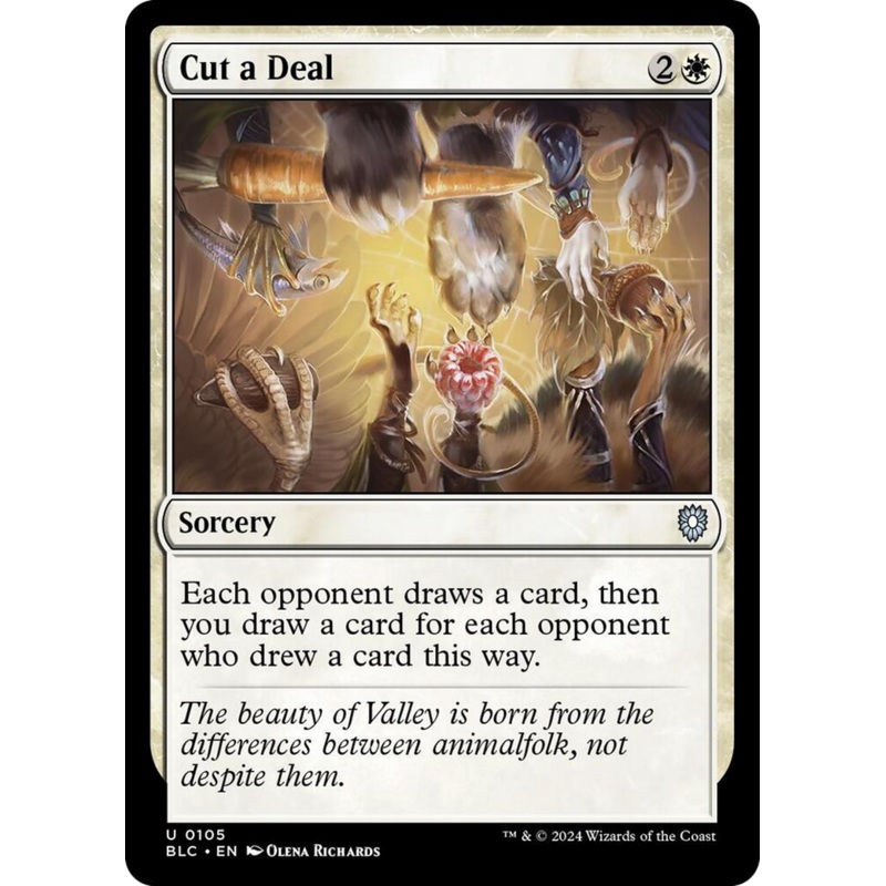 Cut a Deal [Bloomburrow Commander]