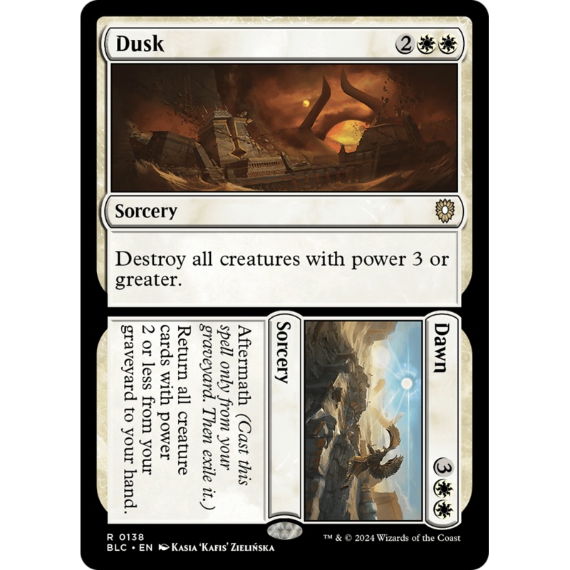 Dusk // Dawn [Bloomburrow Commander]