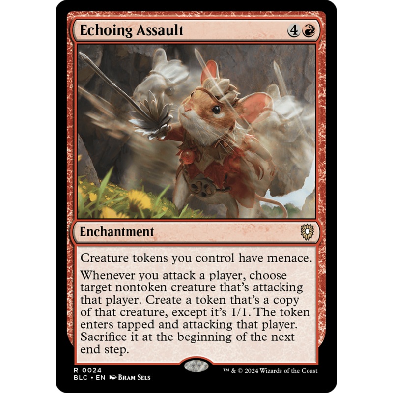 Echoing Assault [Bloomburrow Commander]