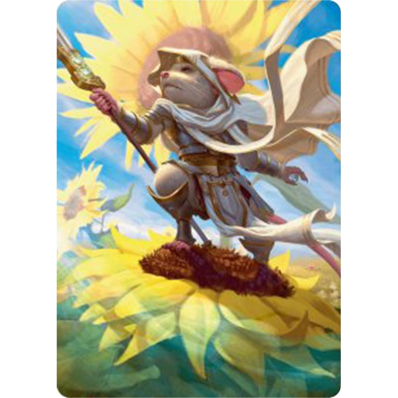 Elspeth, Sun's Champion Art Card [Bloomburrow Art Series]