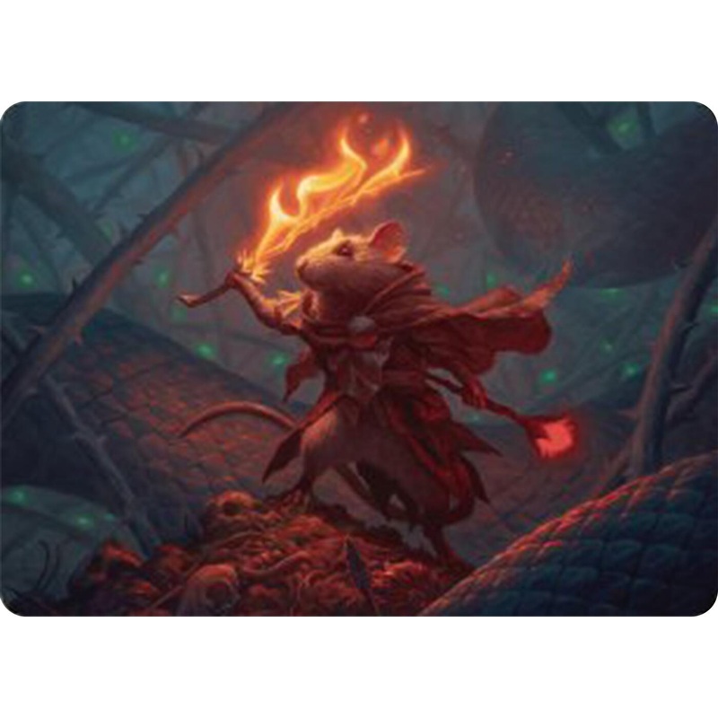 Emberheart Challenger Art Card [Bloomburrow Art Series]