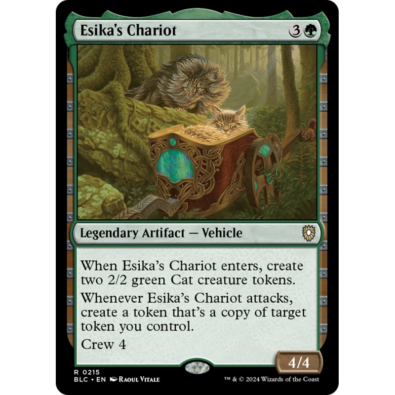 Esika's Chariot [Bloomburrow Commander]