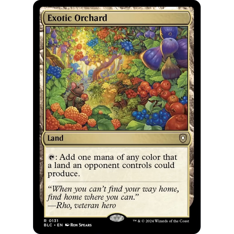Exotic Orchard [Bloomburrow Commander]