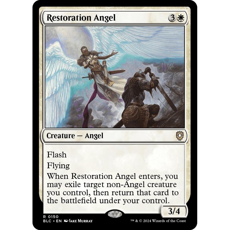 Restoration Angel [Bloomburrow Commander]