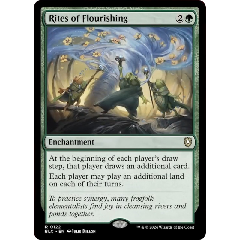 Rites of Flourishing [Bloomburrow Commander]