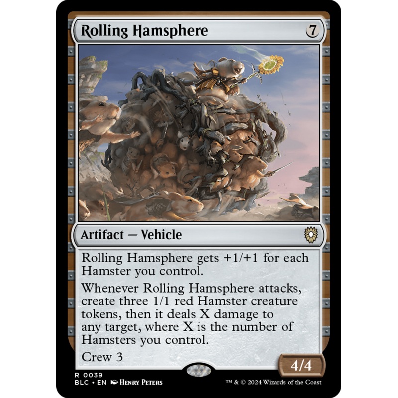 Rolling Hamsphere [Bloomburrow Commander]