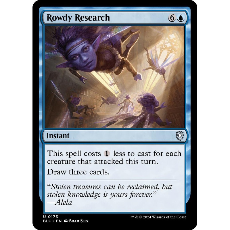 Rowdy Research [Bloomburrow Commander]