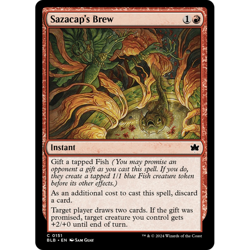 Sazacap's Brew [Bloomburrow]