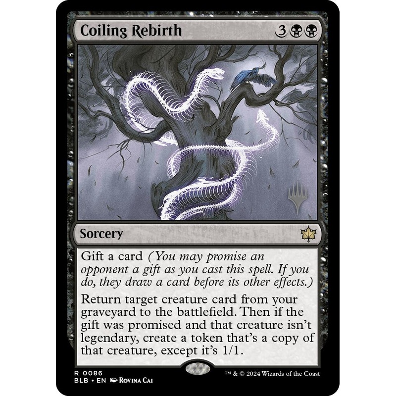 Coiling Rebirth (Promo Pack) [Bloomburrow Promos]