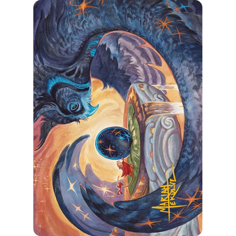 Dawn's Truce Art Card (Gold-Stamped Signature) [Bloomburrow Art Series]
