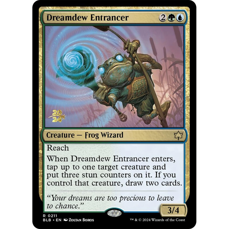 Dreamdew Entrancer [Bloomburrow Prerelease Promos]