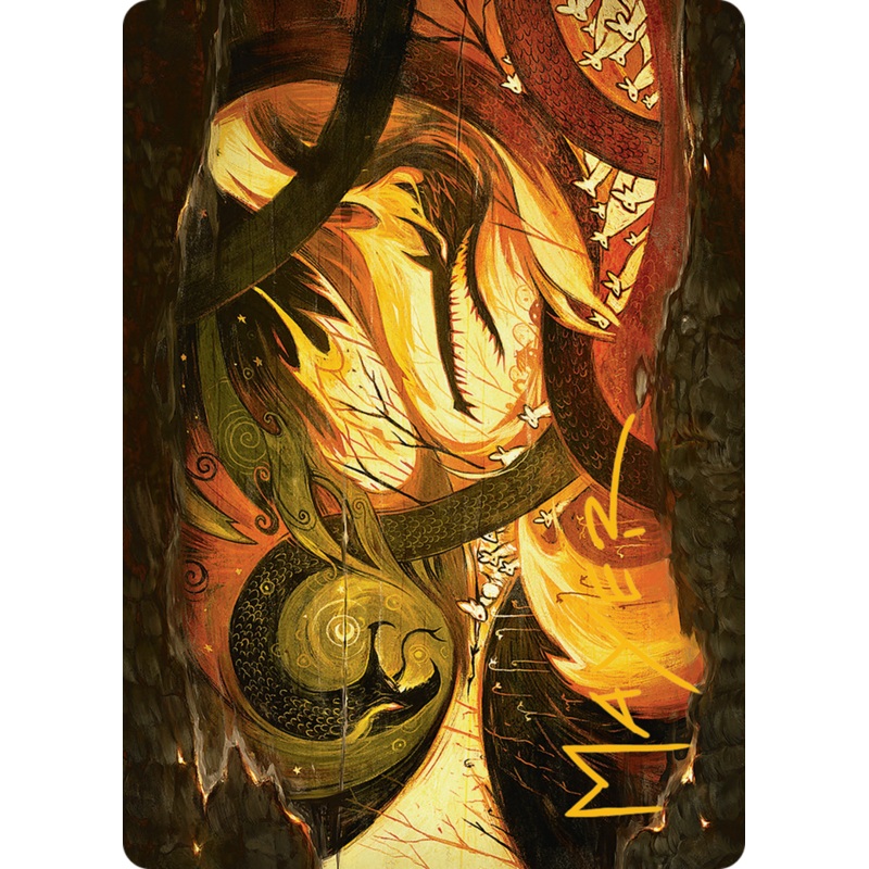 Season of Loss Art Card (Gold-Stamped Signature) [Bloomburrow Art Series]