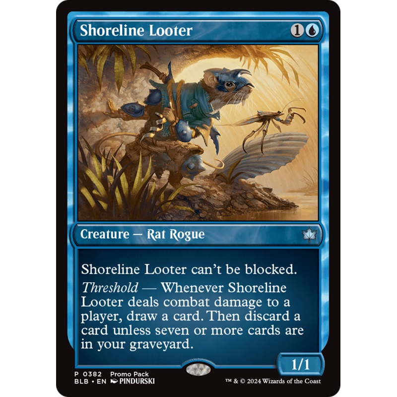Shoreline Looter [Bloomburrow Promos]