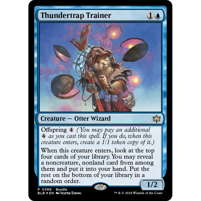 Thundertrap Trainer [Bloomburrow Promos]