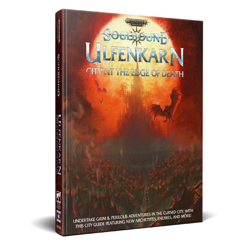 Warhammer Age of Sigmar: Soulbound RPG - Ulfenkarn: City at the Edge of Death [Hardcover]