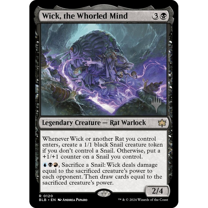 Wick, the Whorled Mind (Promo Pack) [Bloomburrow Promos]