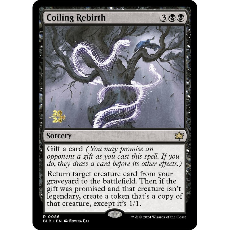 Coiling Rebirth [Bloomburrow Prerelease Promos]