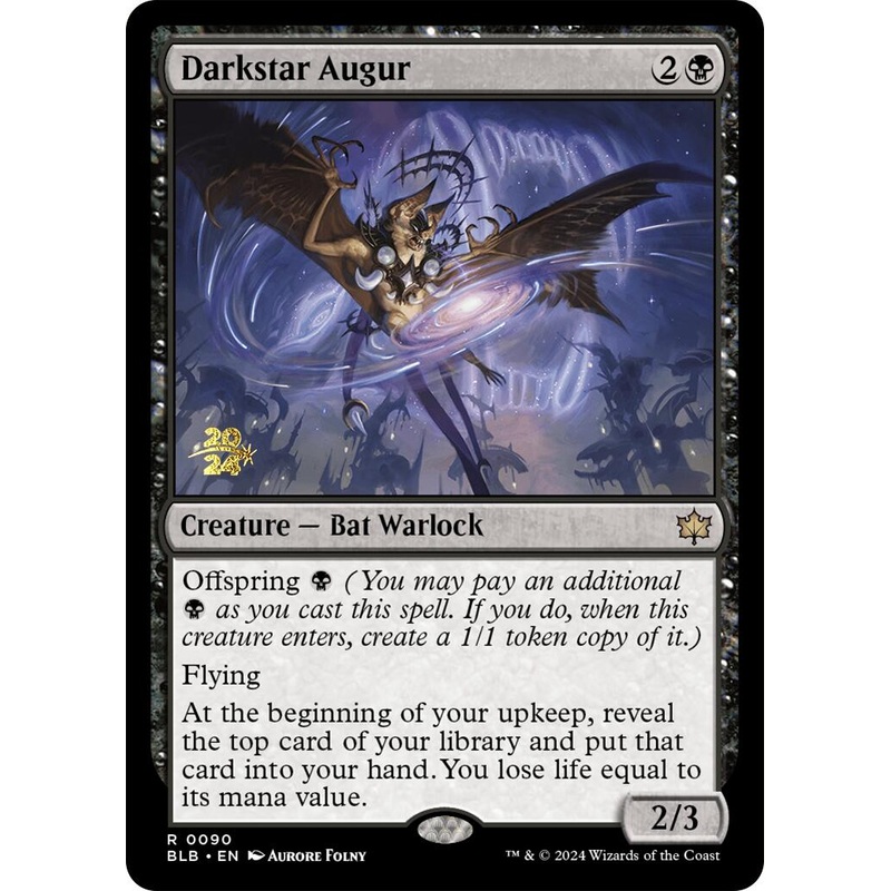 Darkstar Augur [Bloomburrow Prerelease Promos]