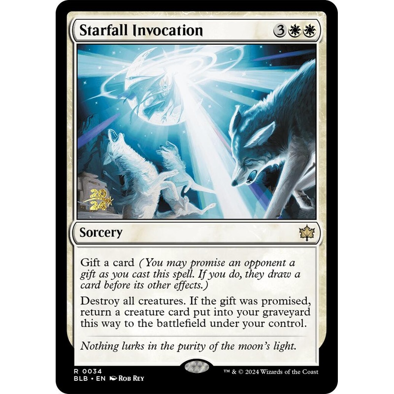 Starfall Invocation [Bloomburrow Prerelease Promos]